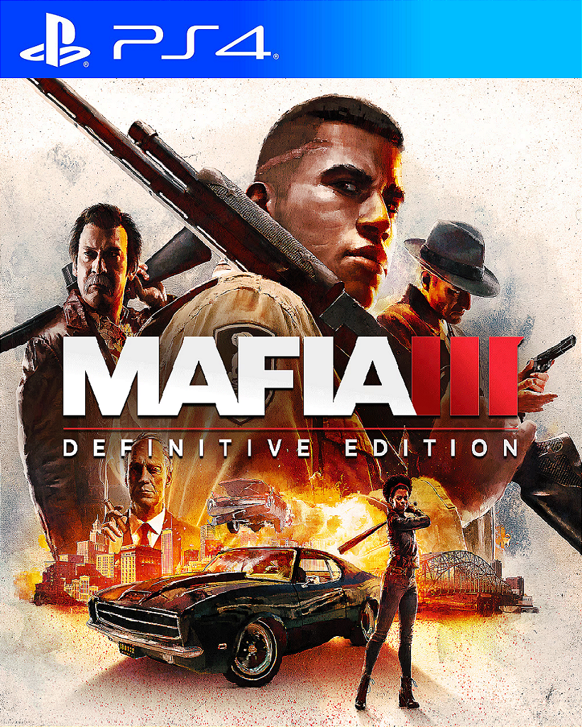 Mafia III: Definitive Edition PS4 PSN MIDIA DIGITAL