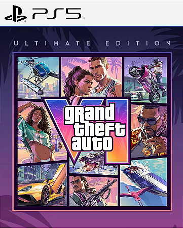 Grand Theft Auto VI: Ultimate Edition PS5 PSN MIDIA DIGITAL PRÉ VENDA