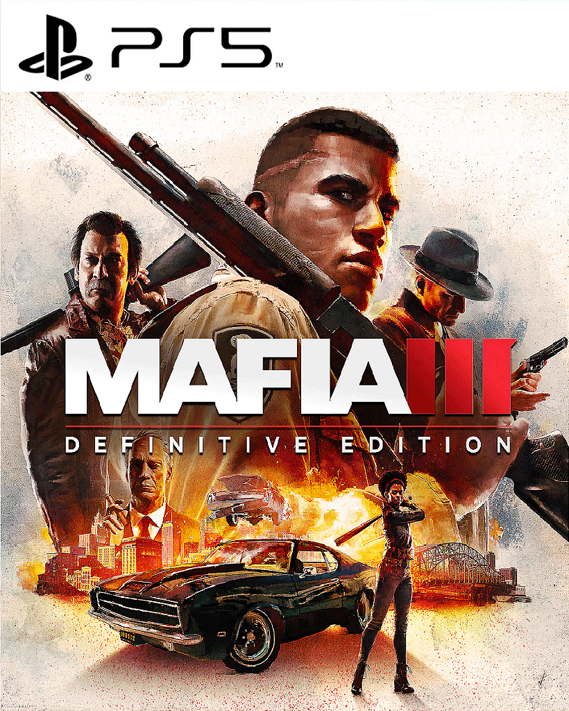 Mafia III: Definitive Edition PS5 PSN MIDIA DIGITAL