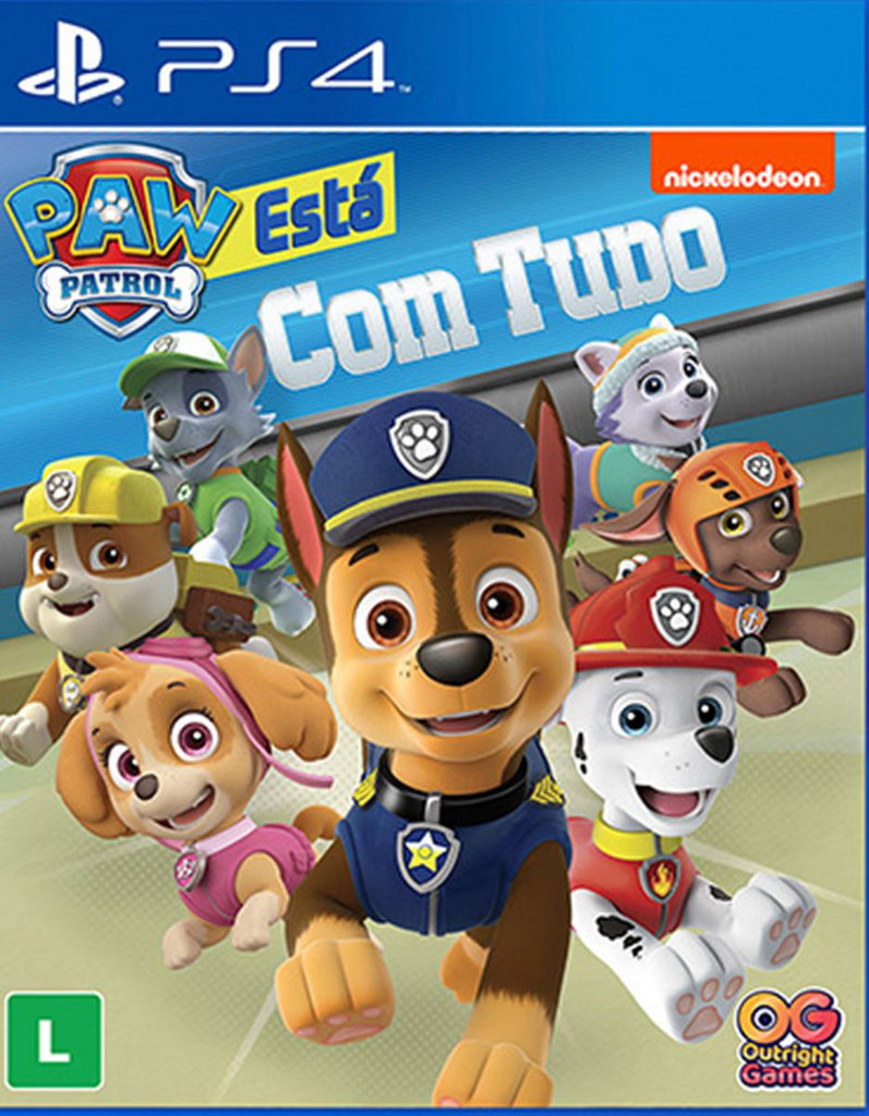 A Patrulha Canina Tá Com Tudo ps4 psn midia digital