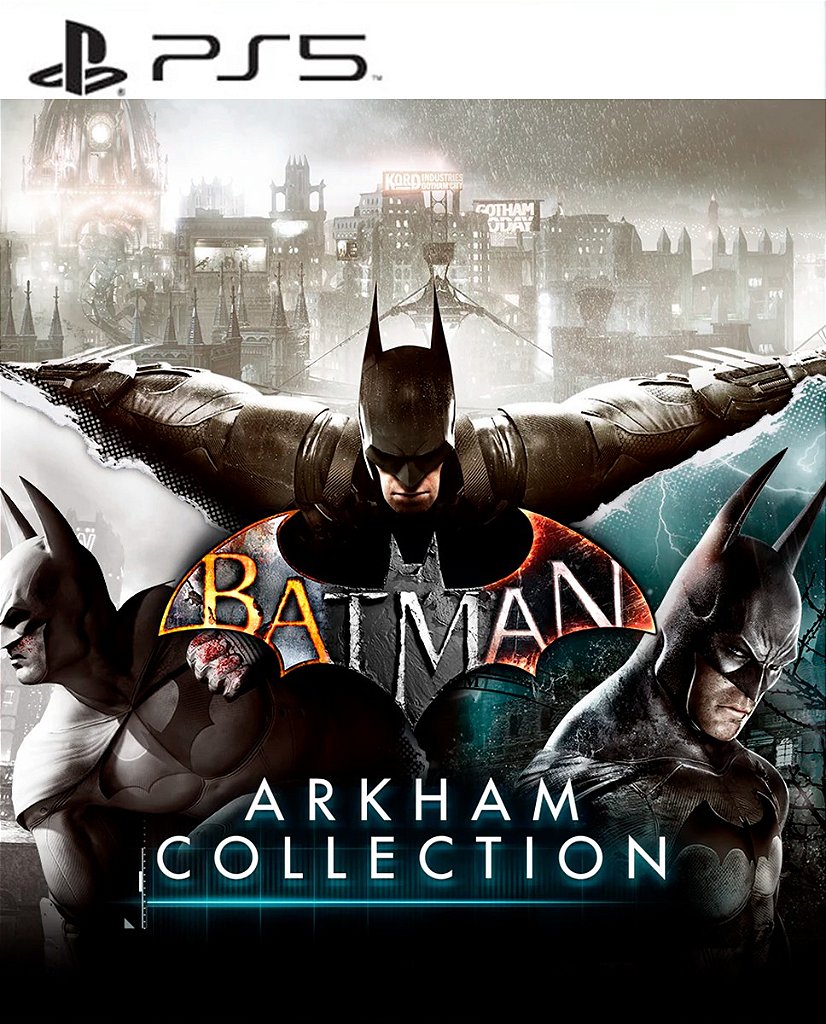 Batman: Arkham Collection Ps5 Psn Midia Digital