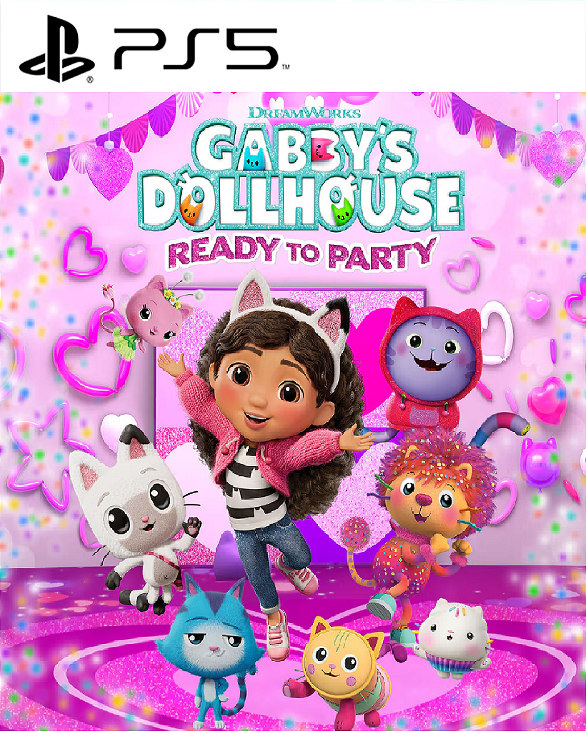 DreamWorks A Casa Mágica da Gabby: Prontos para Fest Ps5 Psn Midia Digital
