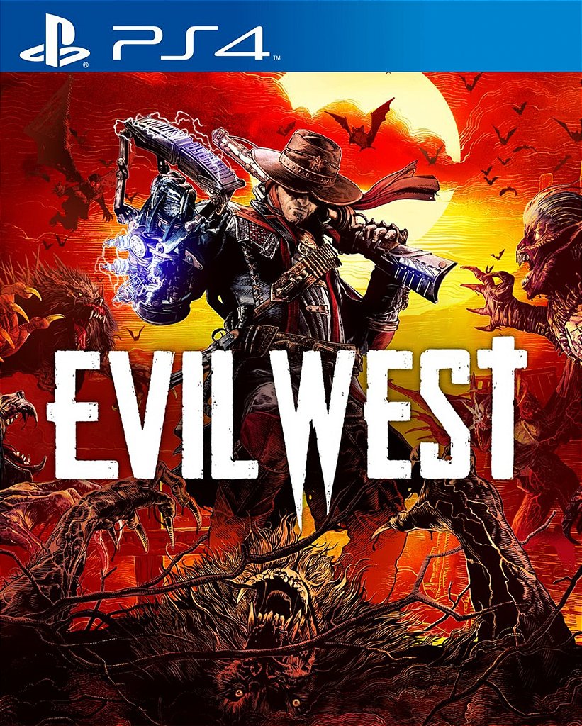 Evil West Ps4 Psn Midia Digital