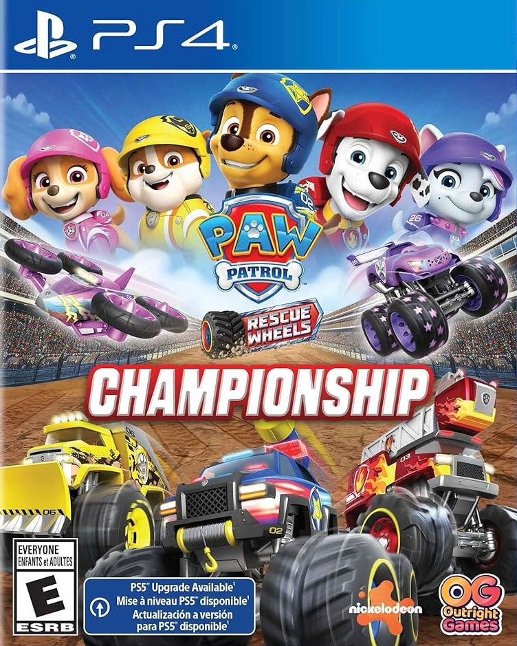 Patrulha Canina Rescue Wheels: Campeonato PS4 PSN MIDIA DIGITAL