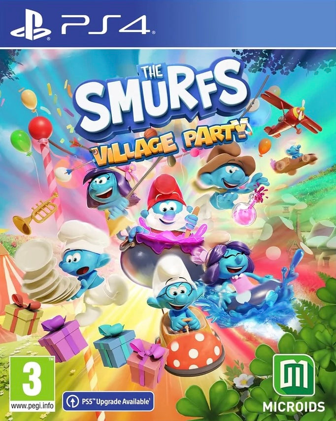 The Smurfs - Village Party PS4 PSN MIDIA DIGITAL