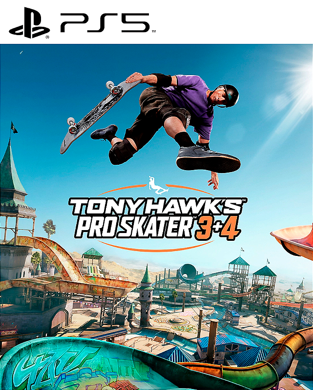 Tony Hawk's Pro Skater 1 - 4 - Pacote Edição Padrão PS5 PSN MIDIA DIGITAL