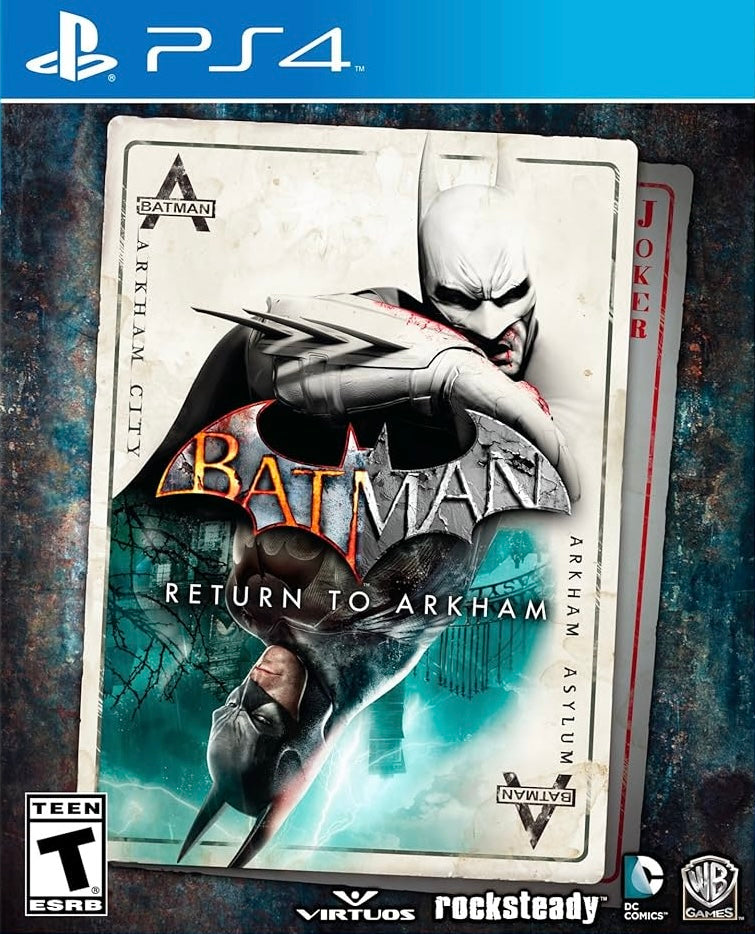 Batman Return to Arkham ps4 psn midia digital