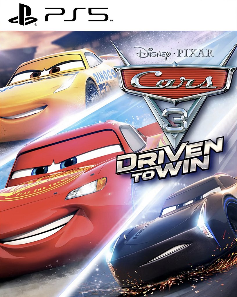 CARROS 3 CORRENDO PARA VENCER PS5 PSN MIDIA DIGITAL