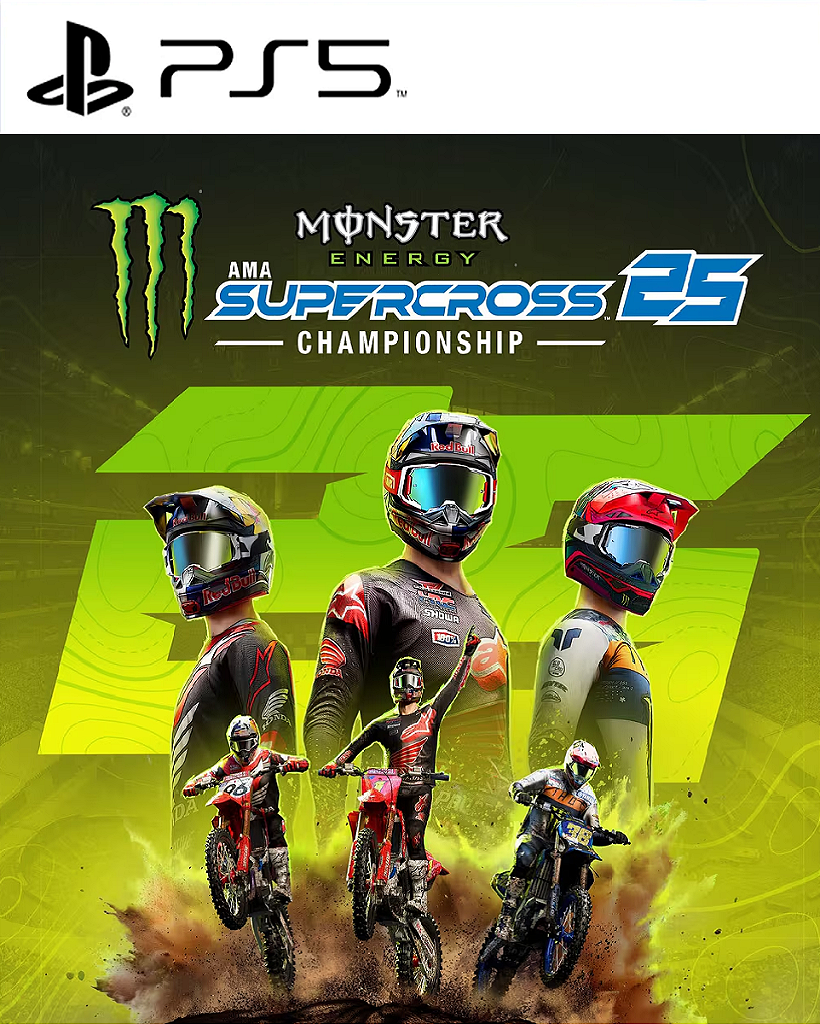 Monster Energy Supercross 25 - The Official Video Game Ps5 Psn Midia Digital