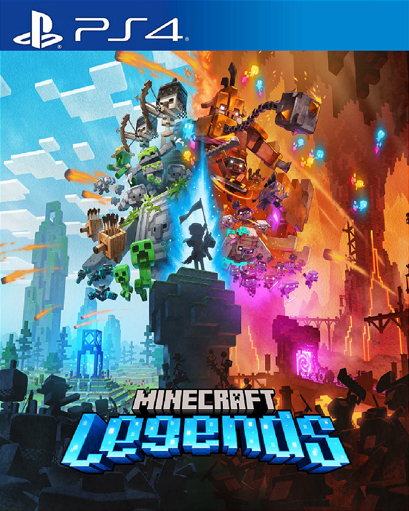 Minecraft Legends PS4 Mídia Digital
