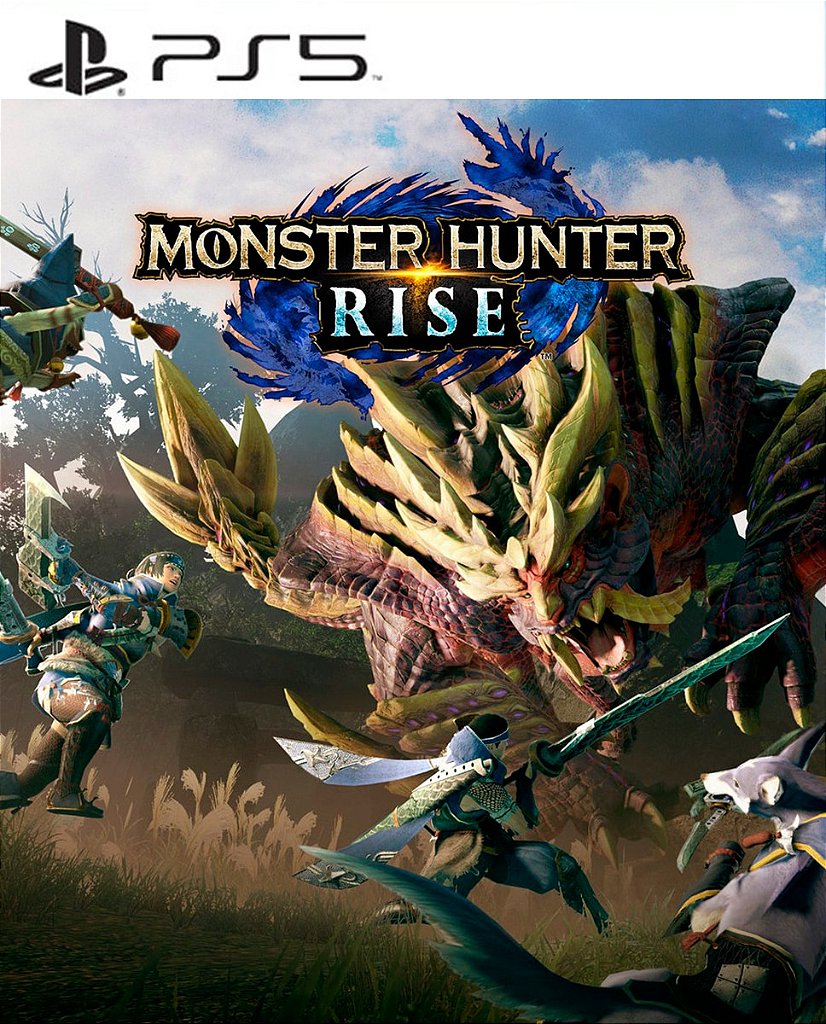Monster Hunter Rise Ps5 Psn Midia Digital