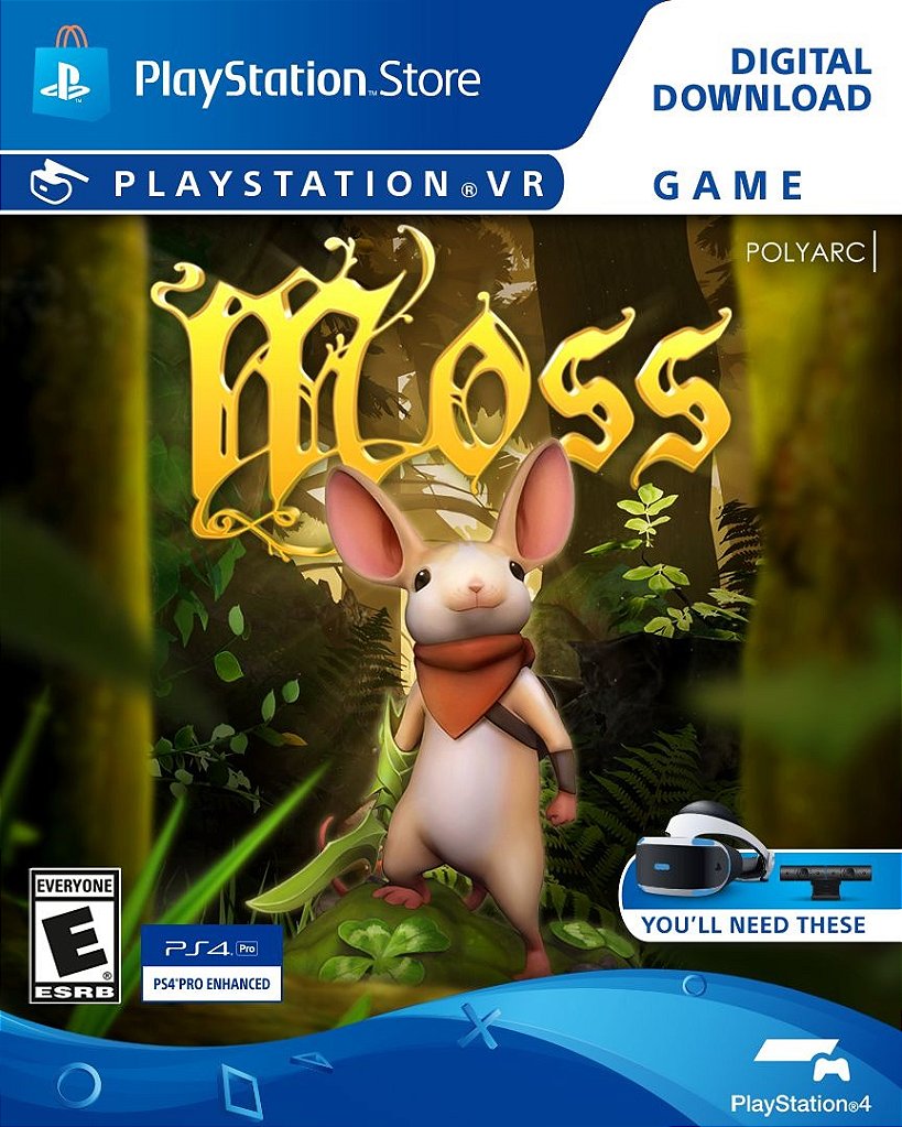 Moss PS5 PSN MIDIA DIGITAL