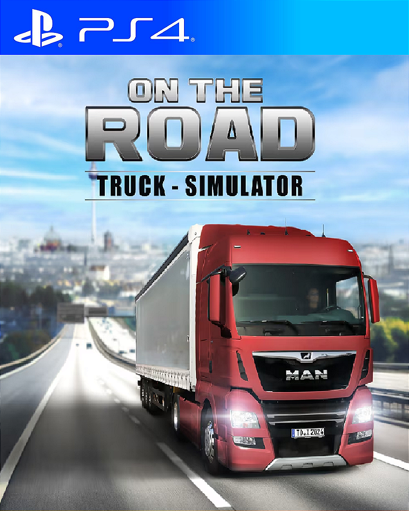 ON THE ROAD - The Truck Simulator Ps4 Psn Midia Digital