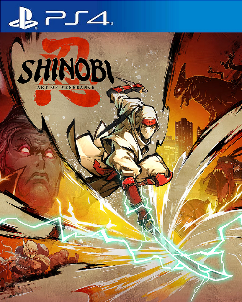 SHINOBI: Art of Vengeance PS4 Psn Midia Digital