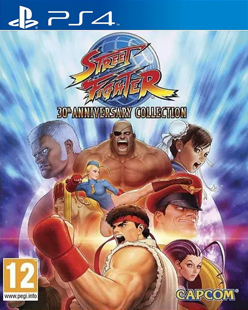 Street Fighter 30th Anniversary Collection Ps4 Psn Midia Digital