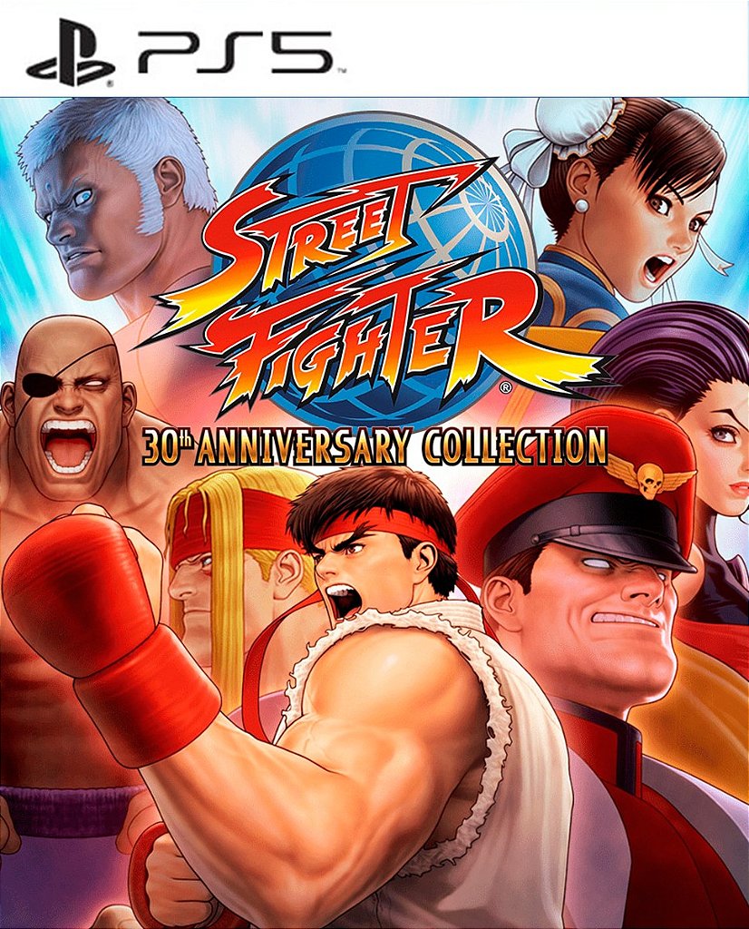 Street Fighter 30th Anniversary Collection Ps5 Psn Midia Digital